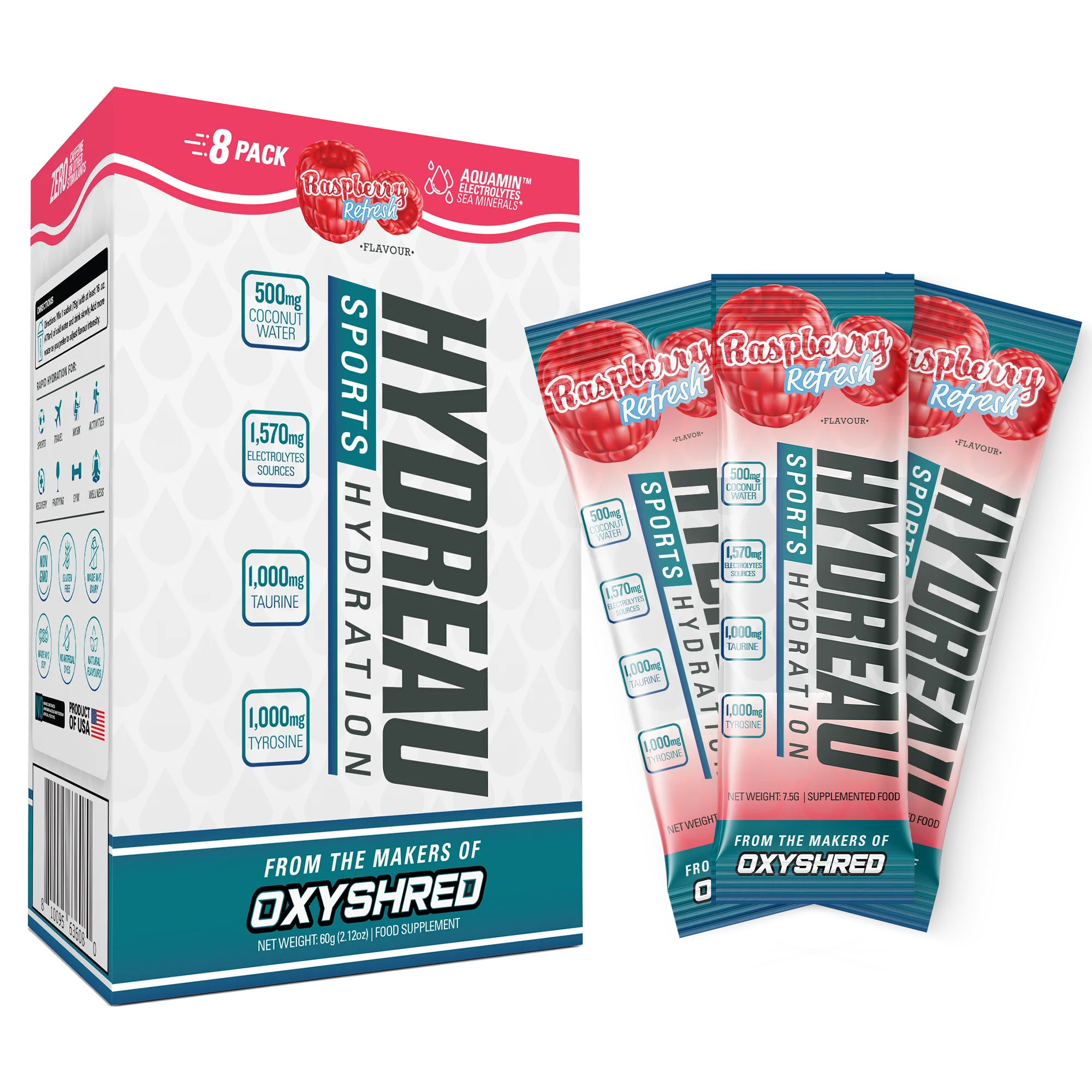 HYDREAU - Sports Hydration Stick Pack (8) - Image 4